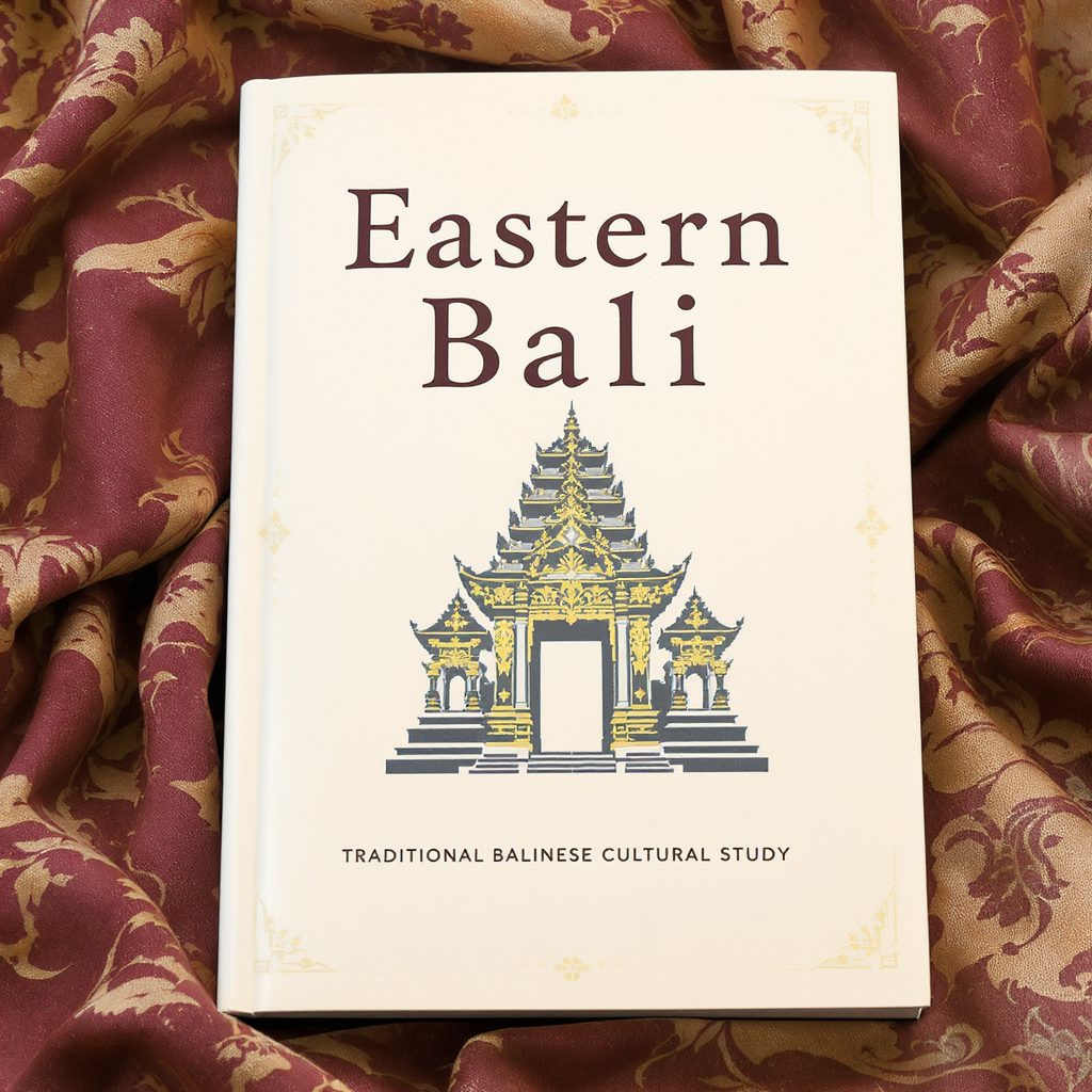 Cover buku baru tentang kajian budaya Bali Timur