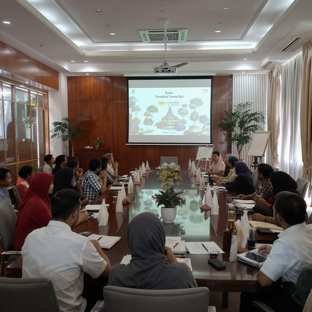 Workshop penulisan sastra Bali modern di aula universitas